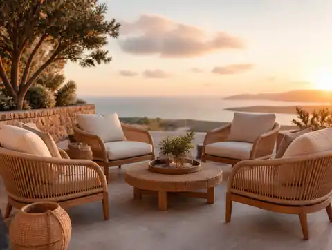 Outdoor garden furniture